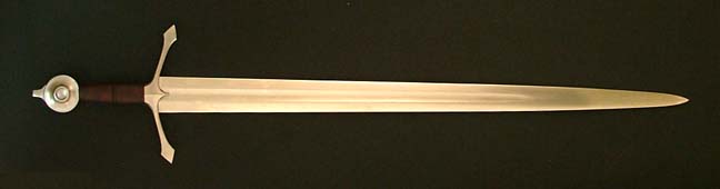 An accurate recreation type XII (Oakeshott) sword used in Ireland