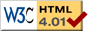 W3C HTML 4.01