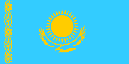 Flag of Kazakhstan