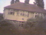 the house looks a bit like its on a hill, but its not, just bad photography