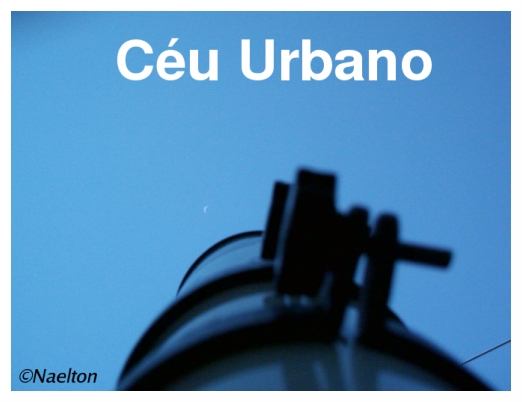 c�u, lua e telesc�pio