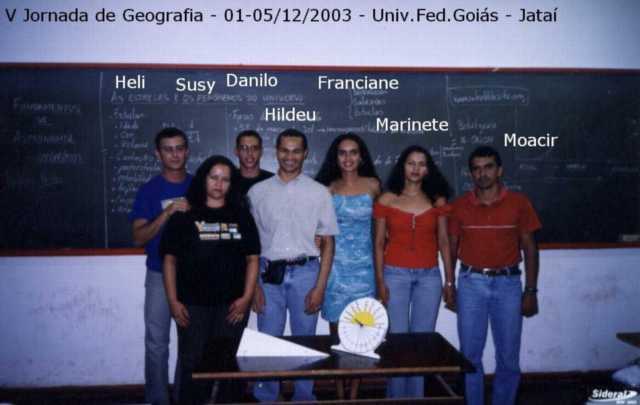 Equipe que desenvolveu e adaptou o projeto a sua realidade