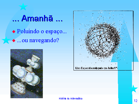 Lixo Espacial e Projetos Interestelares