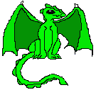 Look! It's Adair, my Green Firedrake! See his wingspan!