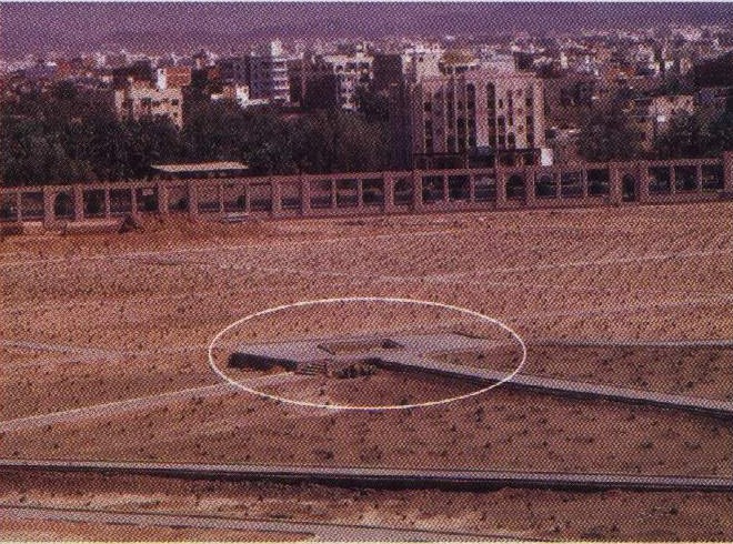 Picture of Hazrat Usman's grave