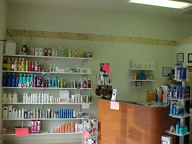 Our front desk.&nbsp; Displays are changing often, so be sure to check out what is new!