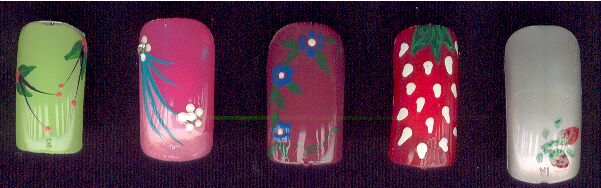 Floral Nail Art