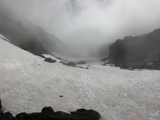 sneeuw op de top