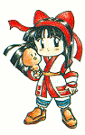 Nakoruru en SD ^-^