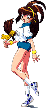 Nakoruru Chibi con su capa