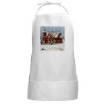 Get This Apron From Cafepress, St. Andrews Presbyterian Church Stirling Ontario Canada Watercolor Apron by NANCE