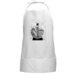 Get This Apron From Cafepress, Swan Pen and Ink Apron by NANCE