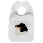 Get This Dachshund Acrylic Baby Bib by NANCE
