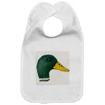 Get This Duck Mallard Drake Watercolor Bib by NANCE