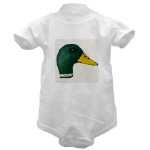Get This Duck Mallard Drake Watercolor Sleeper/Creeper by NANCE
