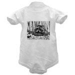 Get This Raccoon Pen and Ink Sleeper/Creeper by NANCE