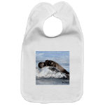 Get This Baby Seal Watercolor Bib by NANCE