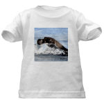Get This Baby Seal Watercolor White T-Shirt by NANCE