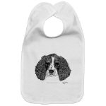 Get This English Springer Spaniel Pen and Ink Bib by NANCE