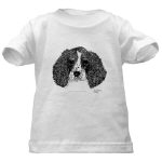 Get This English Springer Spaniel Pen and Ink White T-Shirt by NANCE