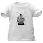 Get This Swan Pen and Ink White T-Shirt by NANCE