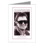 Duotone Photo of NANCE Greeting Card