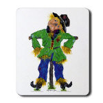Scarecrow Watercolor Mousepad by NANCE