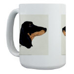 Dachshund Acrylic 15oz Mug by NANCE