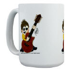 NANCE Cartoon Self-Portrait 15oz Mug by NANCE