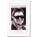 Duotone Photo of NANCE 11 X 17 Poster/Print