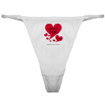 NANCE Sings To Me Live Thong with Red Hearts