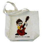 NANCE Cartoon Self-Portrait Tote Bag by NANCE