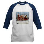 St. Andrews Presbyterian Church Stirling Ontario Canada Watercolor Baseball Jersey by NANCE