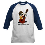 NANCE Cartoon Self-Portrait Baseball Jersey by NANCE