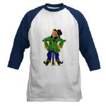 Scarecrow Watercolor Baseball Jersey by NANCE