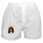 Basset Hound Watercolor Boxer Shorts by NANCE
