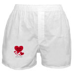 NANCE Sings To Me Live Red Heart Boxer Shorts