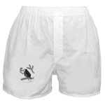 Robin Pen and Ink Boxer Shorts by NANCE