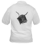 Bull Pen and Ink Golf Shirt by NANCE