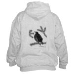 Robin Pen and Ink Hooded Sweatshirt by NANCE