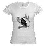 Robin Pen and Ink Jr. Baby Doll T-Shirt by NANCE