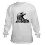 Eagle Pen and Ink Long Sleeved Shirt by NANCE