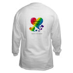 NANCE Sings To Me Live Rainbow Heart Long Sleeved Shirt
