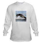 Baby Seal Watercolor Long Sleeved Shirt by NANCE