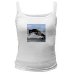 Baby Seal Watercolor Jr. Spaghetti Tank by NANCE