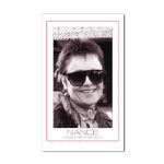 NANCEs Picture on a rectangular sticker