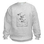 Geese Pen and Ink Sweatshirt by NANCE