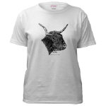 Bull Pen and Ink White T-Shirt by NANCE