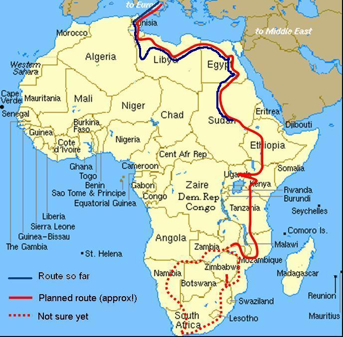 The route