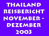 Hier gehts zu meiner page vom November 2003
